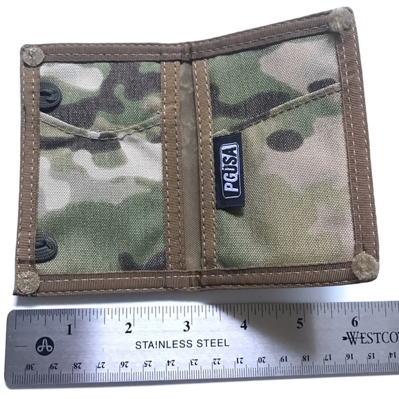 PG USA camouflage men’s cardholder. - Picture 1 of 3